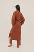 Reversible cotton milton printed coat